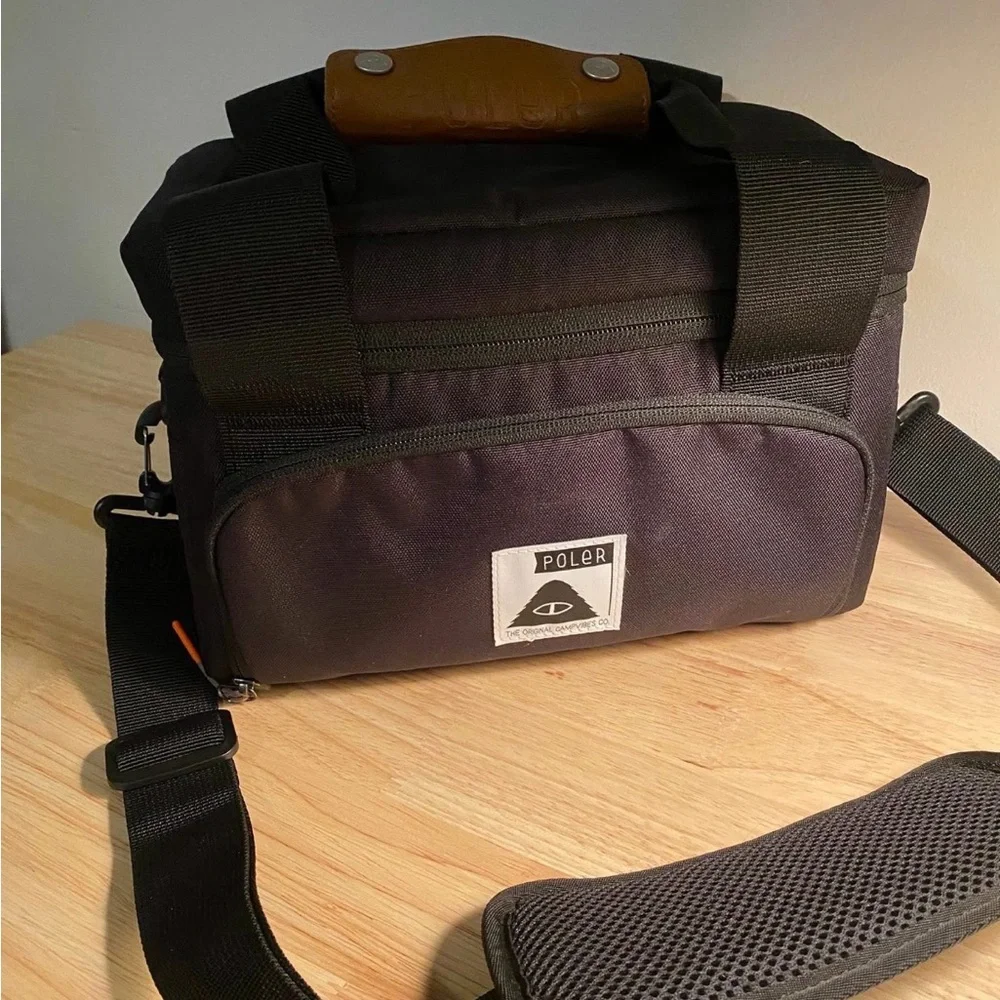 Fujifilm Black Camera with Olive Strap